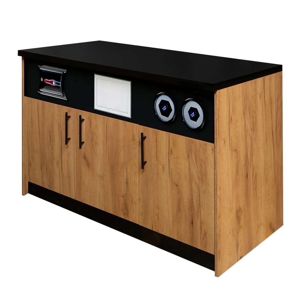 Mega-M mobile macchina caffè 154 cm rovere kraft