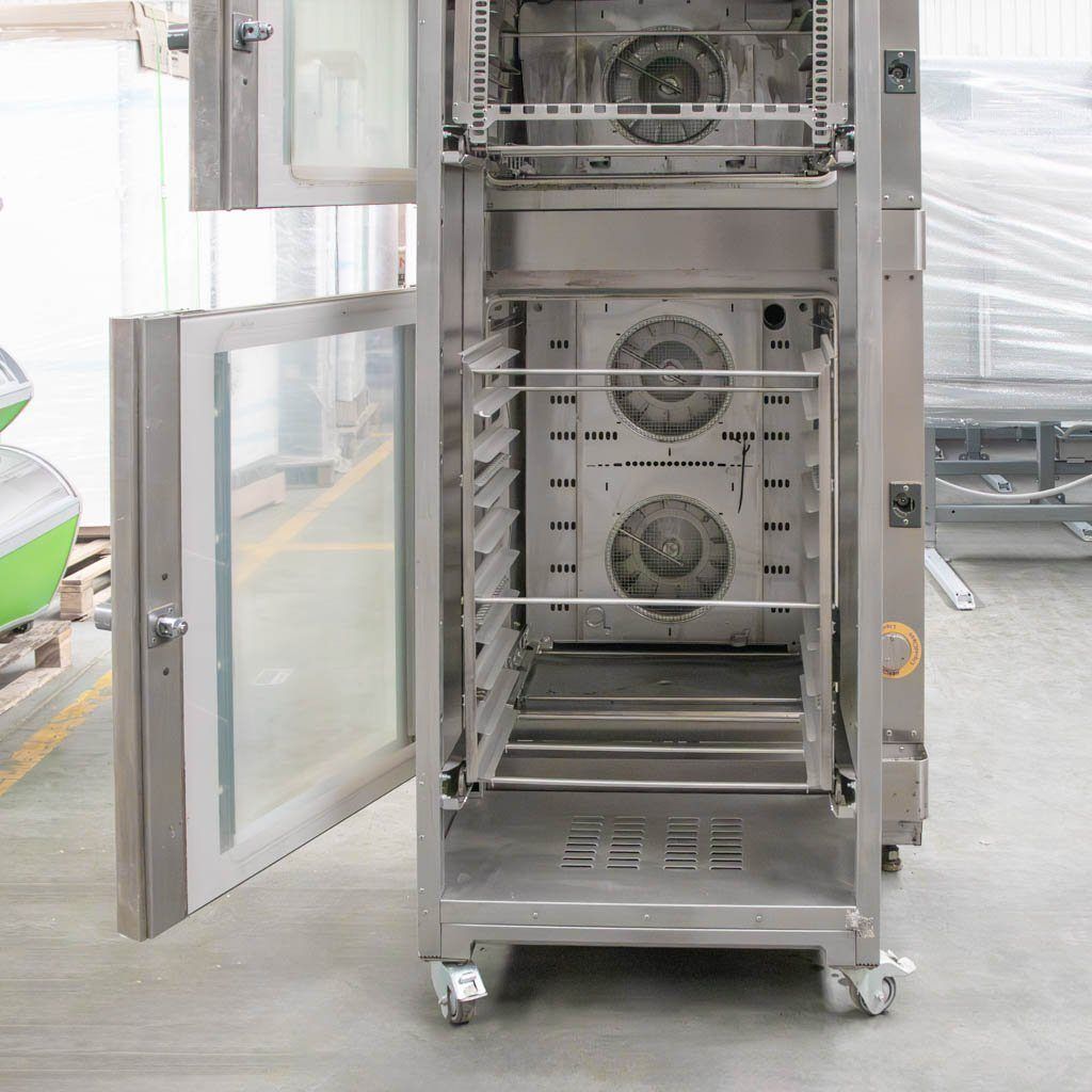 Wiesheu B4-E2/B8-E2 Forno Convezione Vapore con Carrello