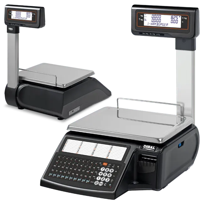 Dibal D-545T A bilancia etichettatrice a colonna 15 kg