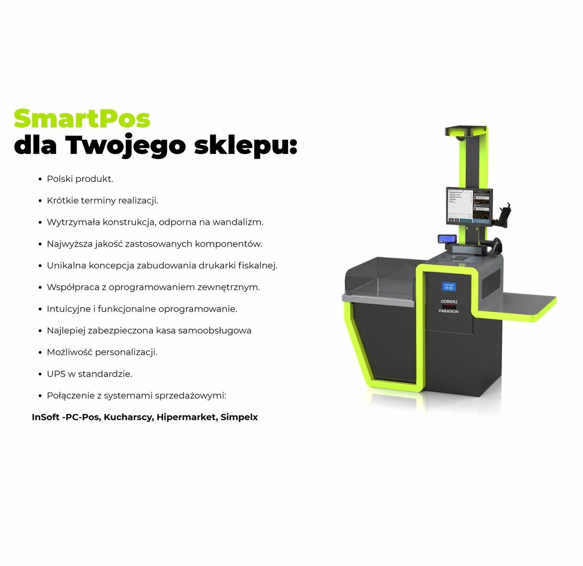 Novitus SmartPos cassa self-service negozio