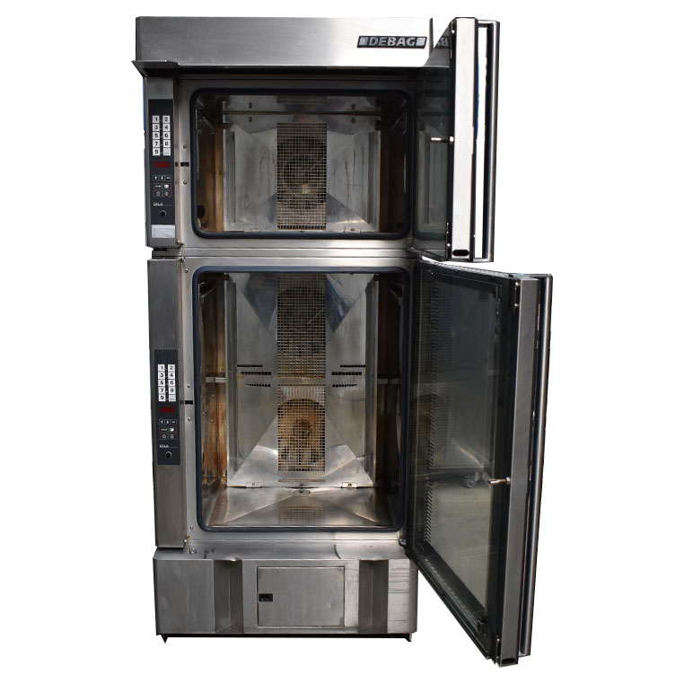 Debag Dila 10-5 forno combinato vapore con carrello