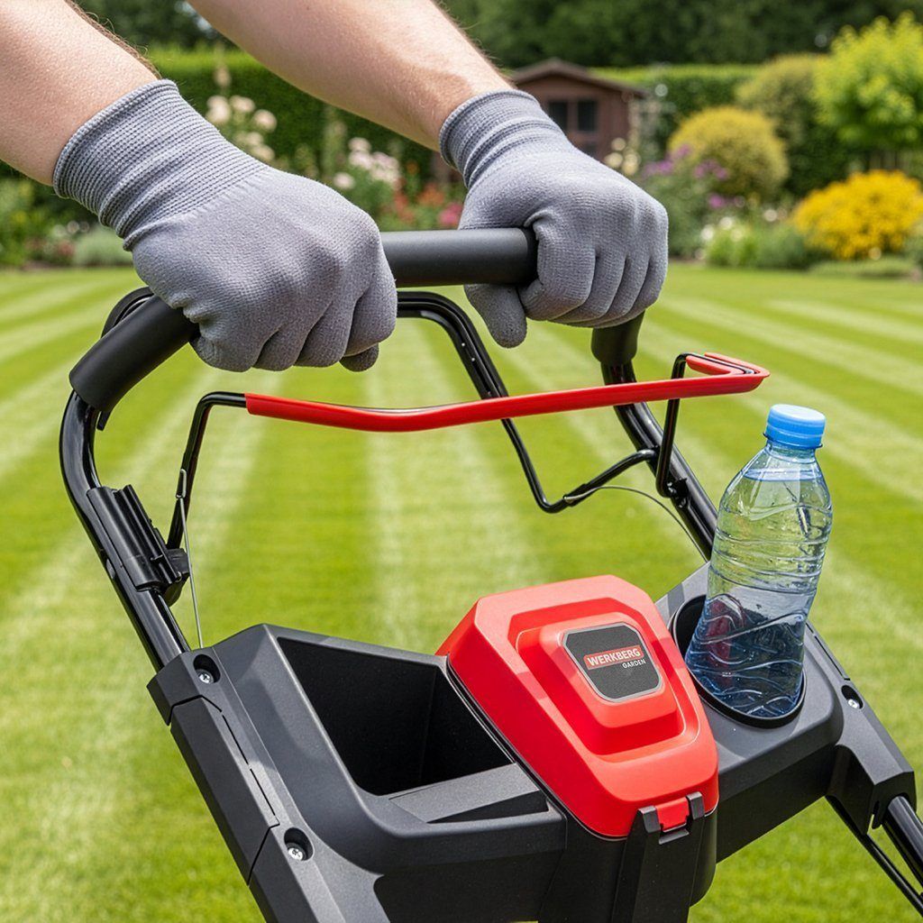 Werkberg Garden rasaerba a scoppio 56 cm Honda 200cc trazionato