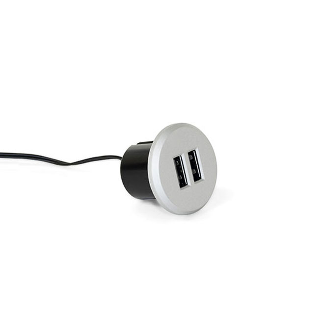 Agosistem Plugy Connettore USB Tondo 37 mm