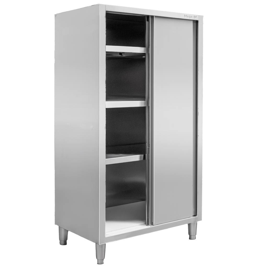 Mega-M armadio inox 2 ante scorrevoli 100x60x200 cm