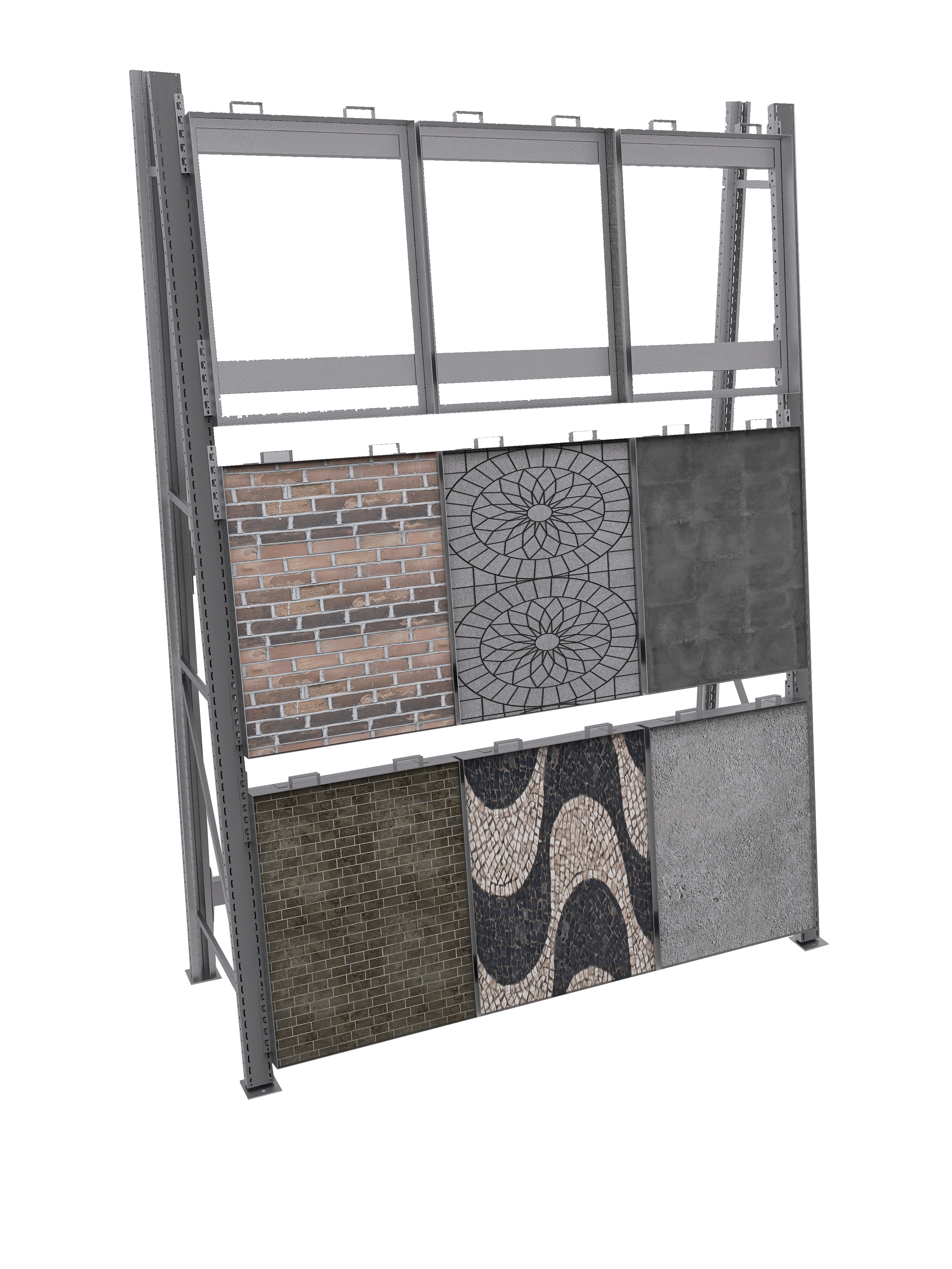 Design89 espositore piastrelle e rivestimenti esterno