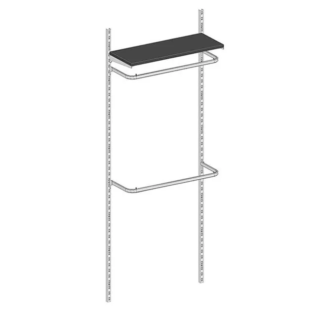 Agosistem Joker Kit 04 scaffale a muro 61x37x240 cm