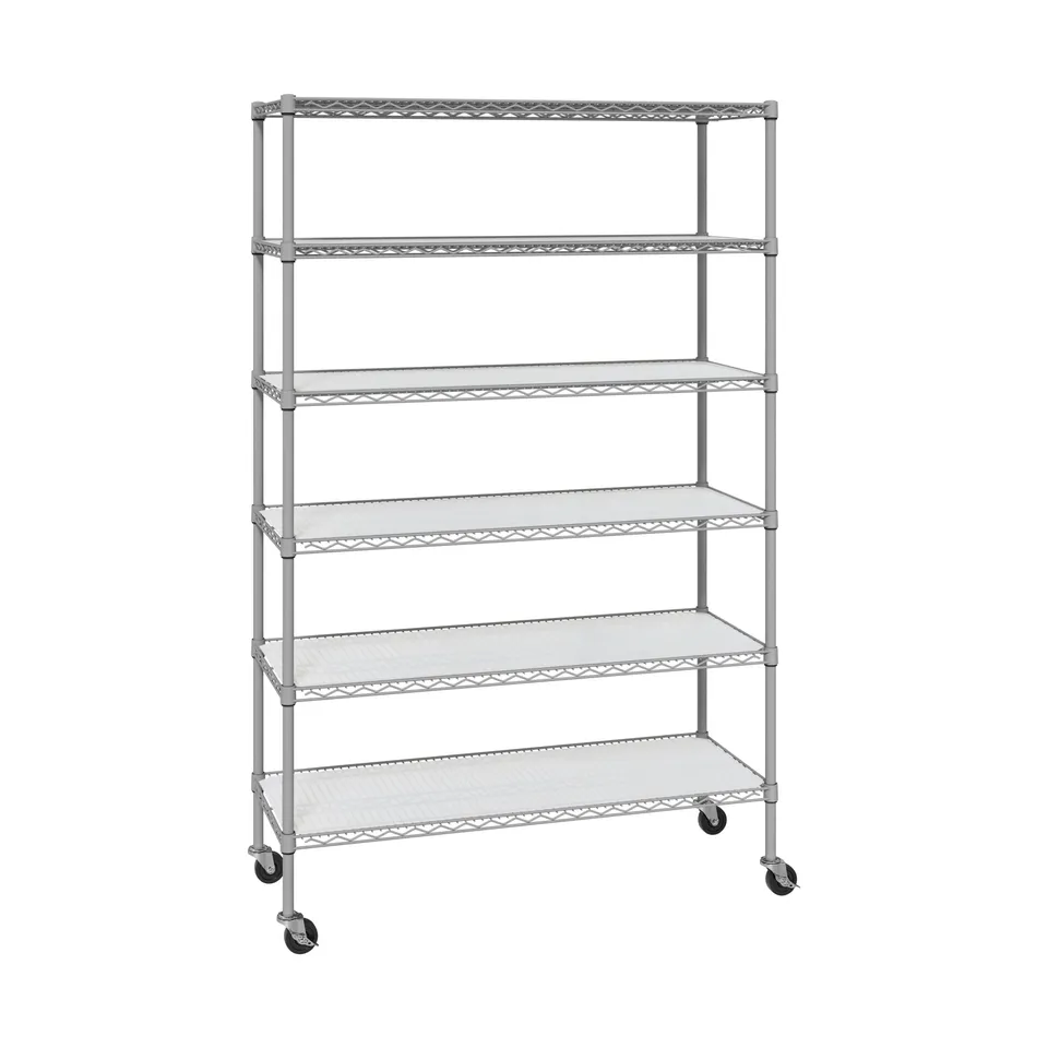 Seville Classics UltraDurable scaffale metallo 6 ripiani 122 cm