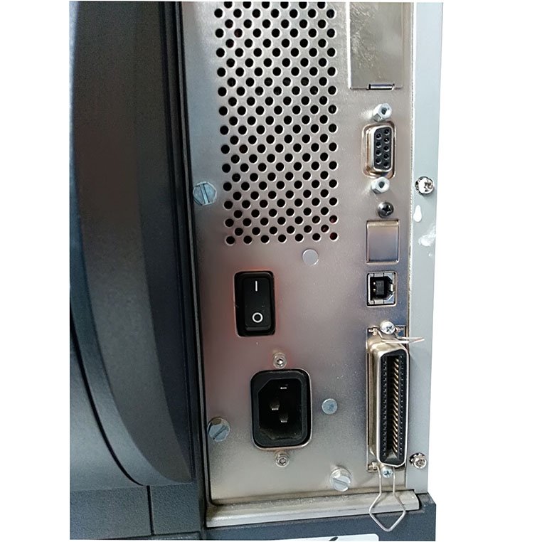 Zebra ZM400 LAN stampante etichette termotransfer usata