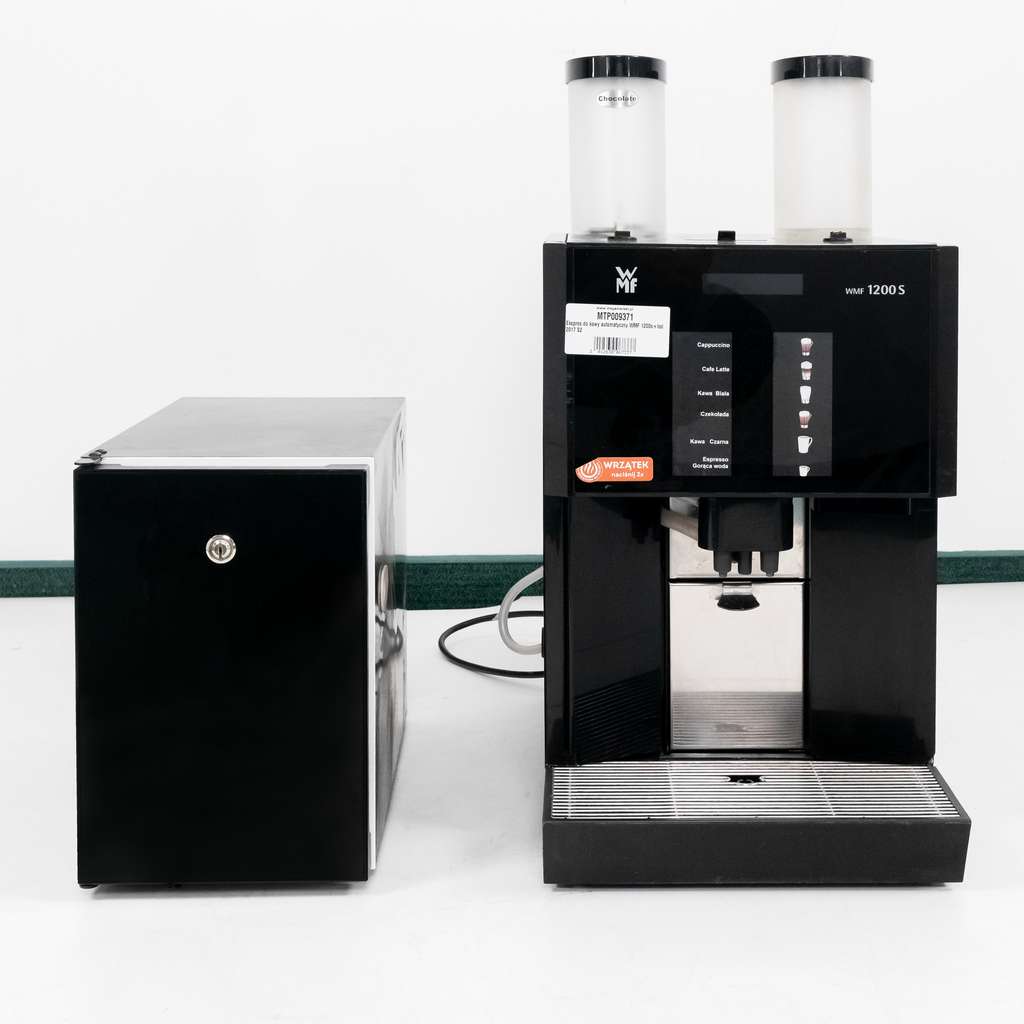 WMF 1200S macchina caffè automatica con frigo latte