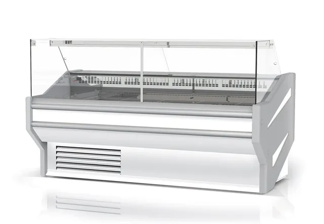 Rapa L-F 202/107 Banco frigo carne vetro dritto