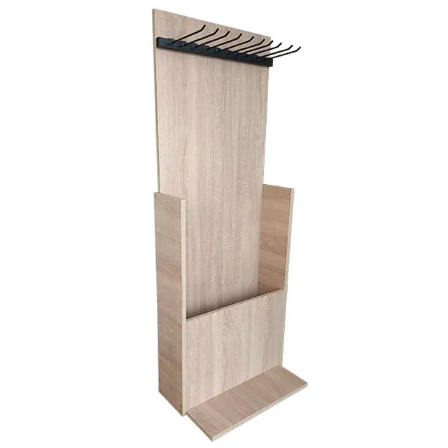 Agosistem porta cinture legno 10 ganci 59 cm