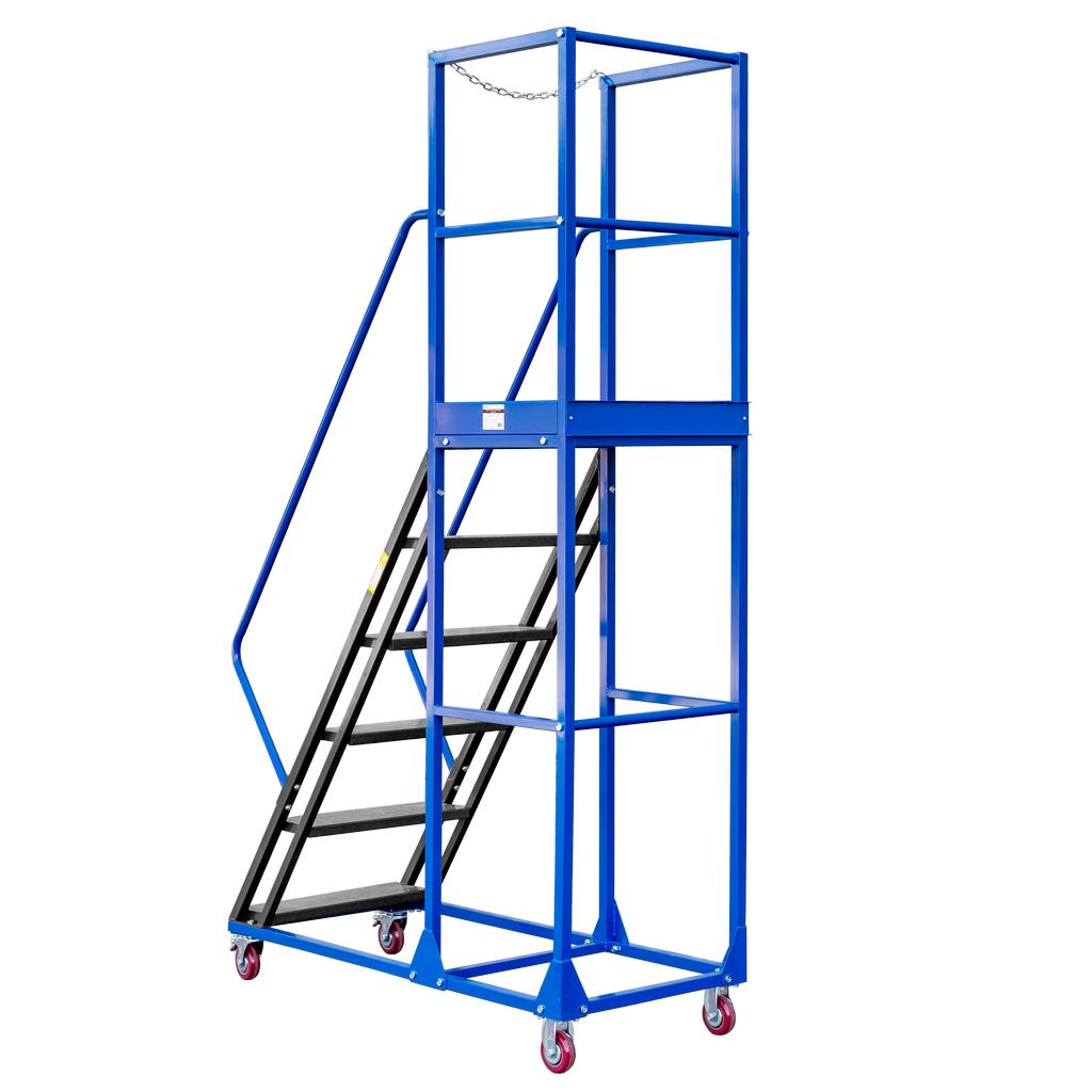 Mega-M Standard H-150 scala da magazzino mobile 6 gradini