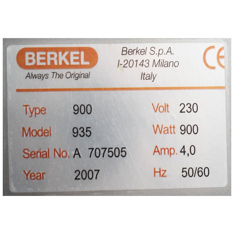Berkel 935 affettatrice automatica lama 33 cm 900 W