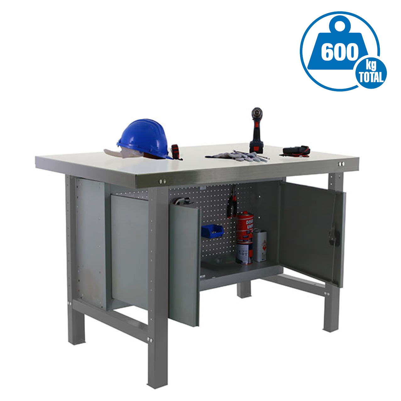 Simonrack SimonWork BT 6 banco lavoro metallo con armadio