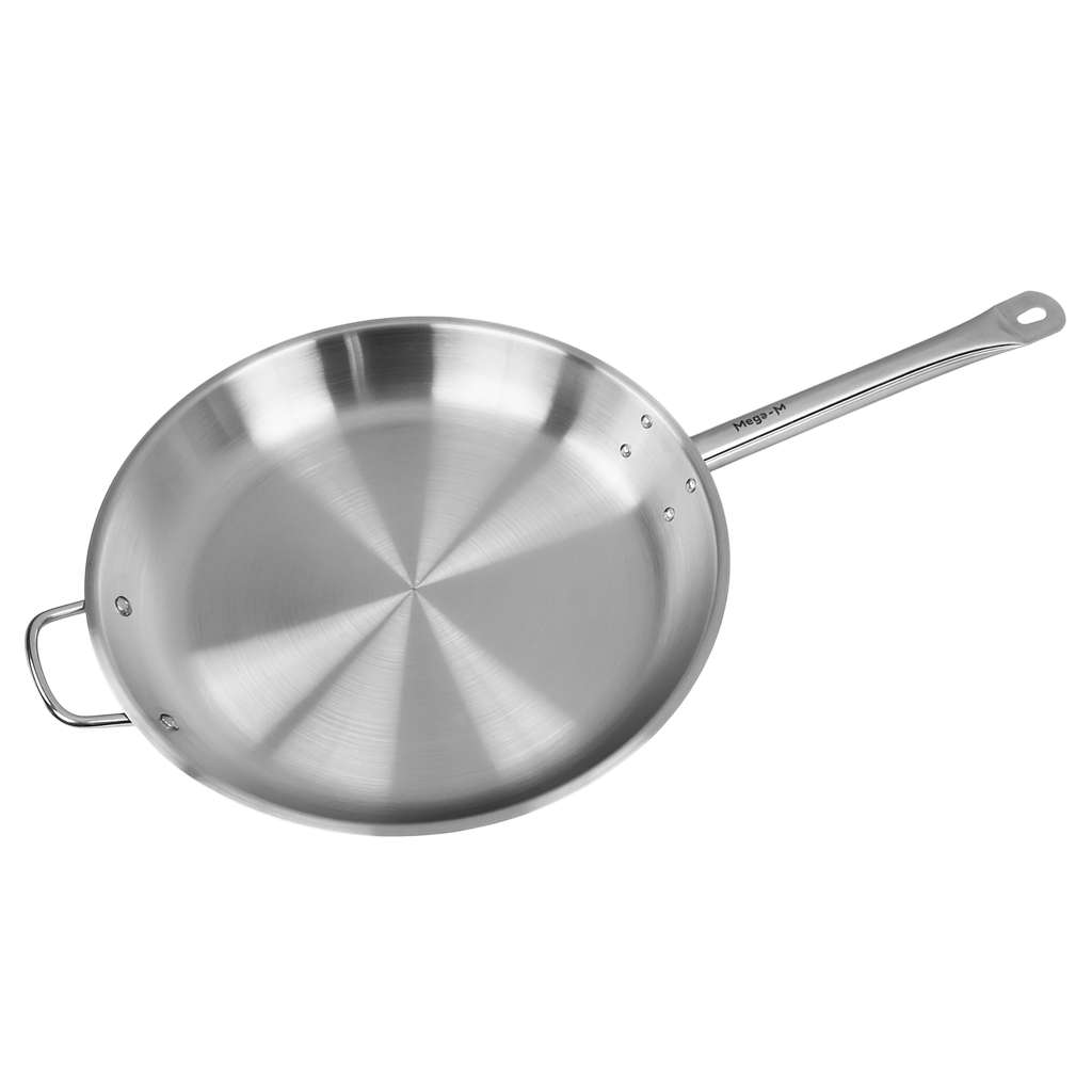 Mega-M padella acciaio inox 36 cm induzione