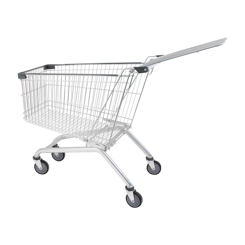 Mega-M YR 180L carrello spesa 5 pz 180 litri zincato