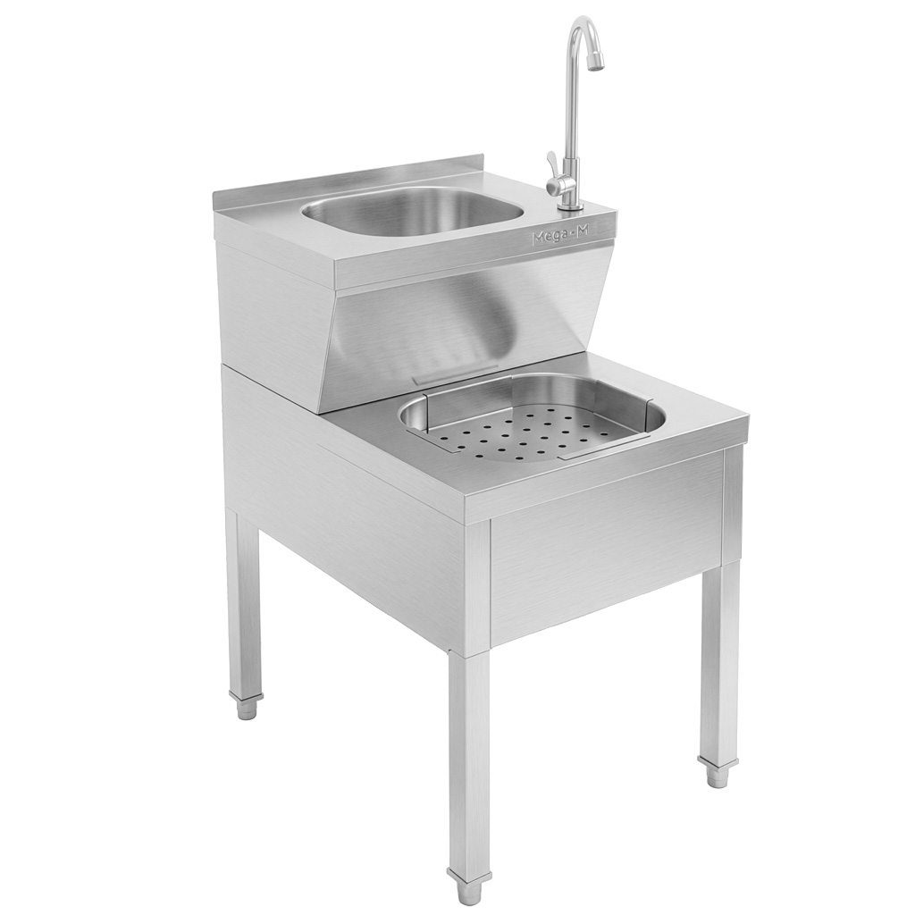 Mega-M X 50x61x84 Lavello Colonna Acciaio