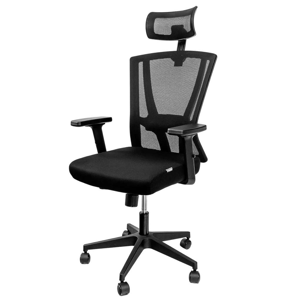 Poltrona ufficio Furvero Zenith BP/A2D/L2D/H2D nera