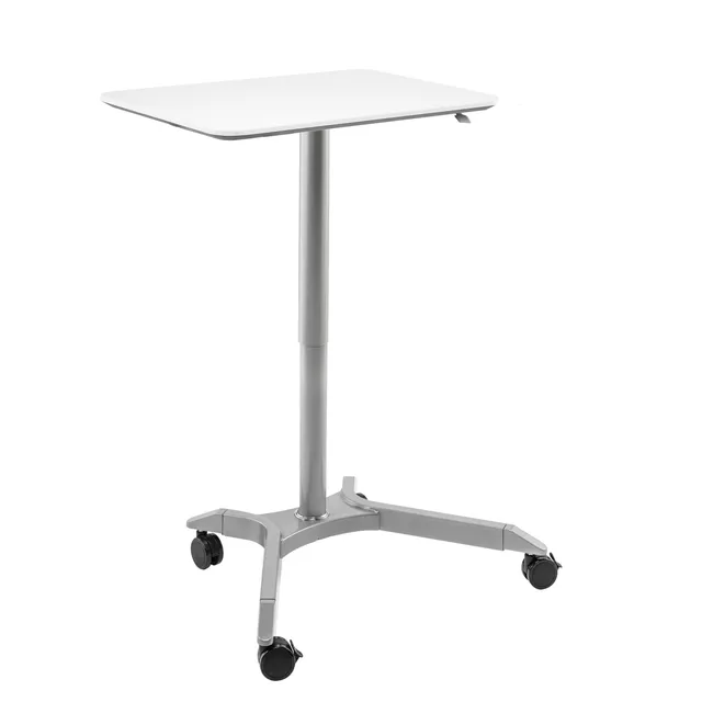 Seville Classics airLIFT Scrivania Sit-Stand Bianca 64801
