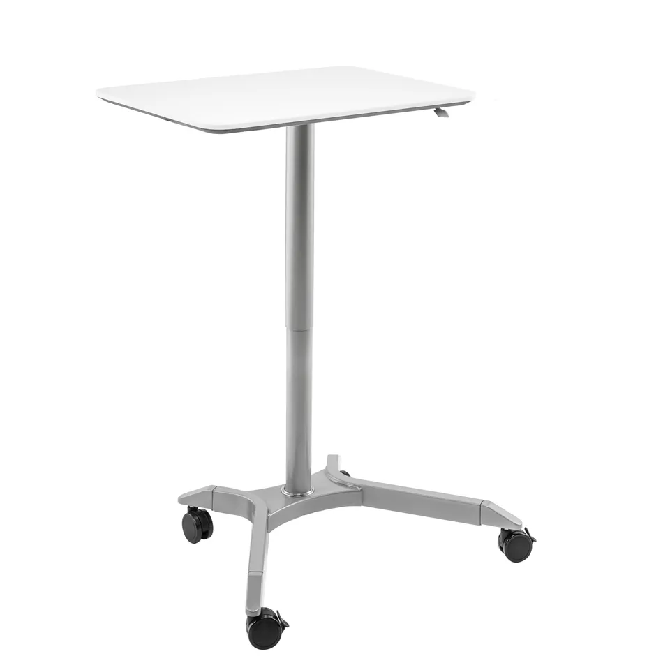 Seville Classics airLIFT Scrivania Sit-Stand Bianca 64801