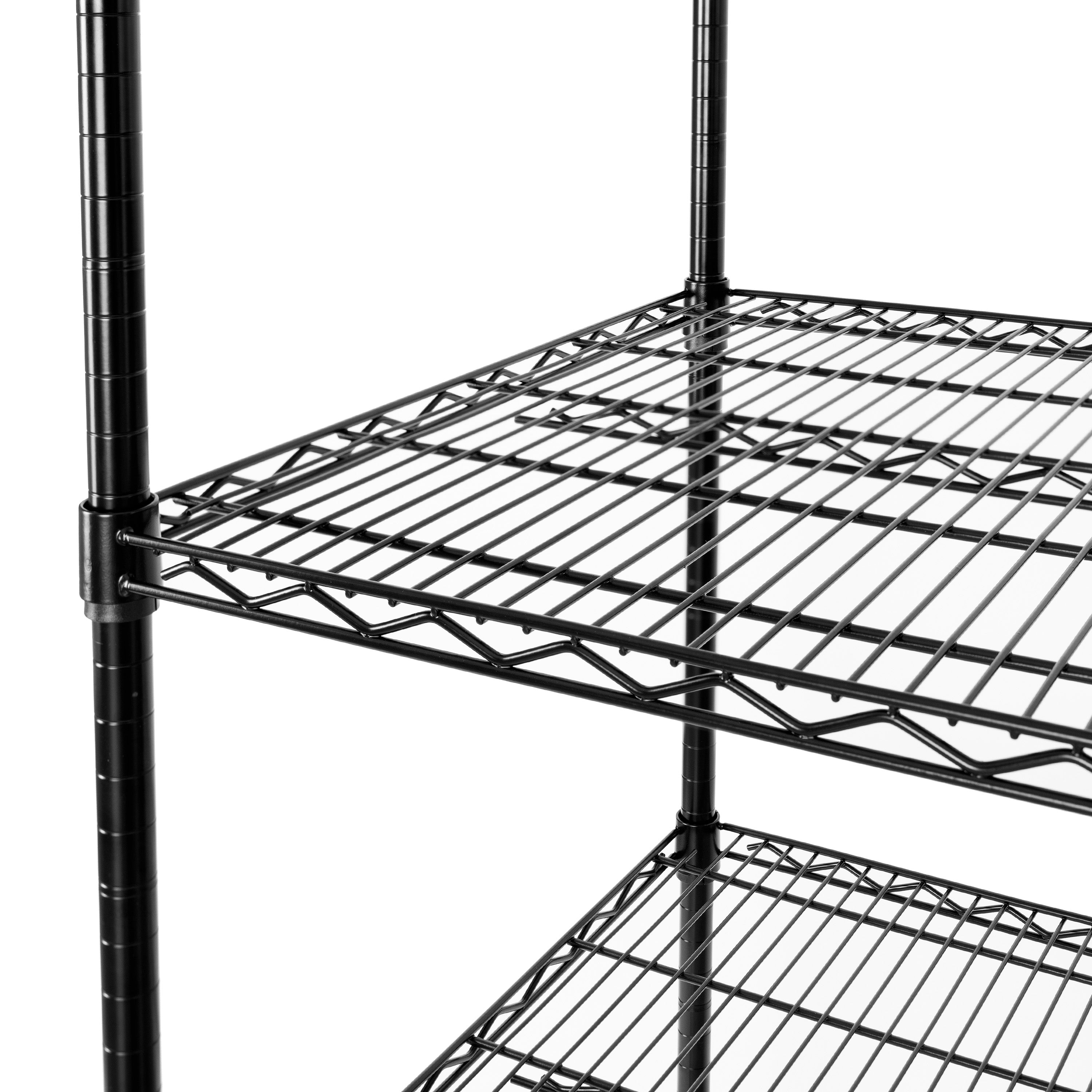 Seville Classics UltraDurable WEB564 scaffale metallo 5 ripiani