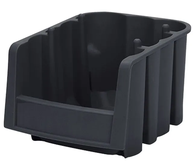 Akro-Mils 30796 vaschetta portaminuteria nera hopper
