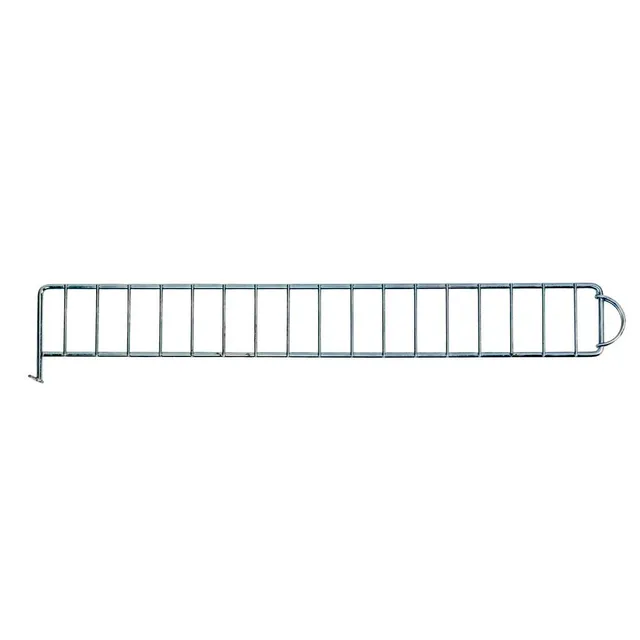 Mega-M G-47 Divisore Scaffale Zincato 47x6 cm