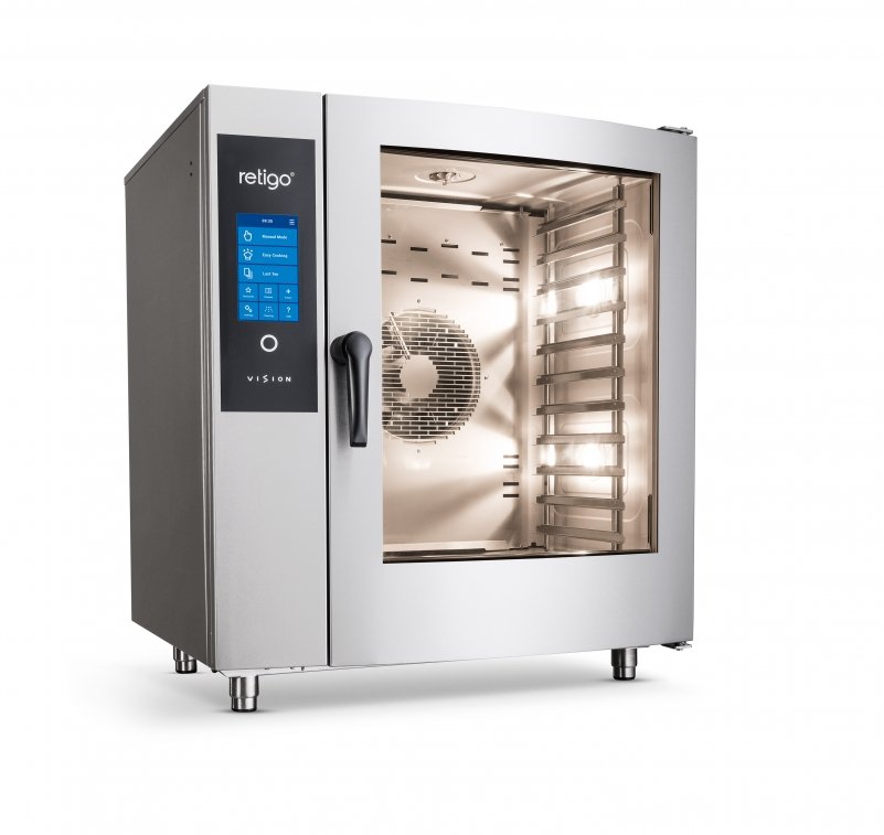 RETIGO B 1011ig Forno Combinato Gas 10x GN 1/1 Iniezione