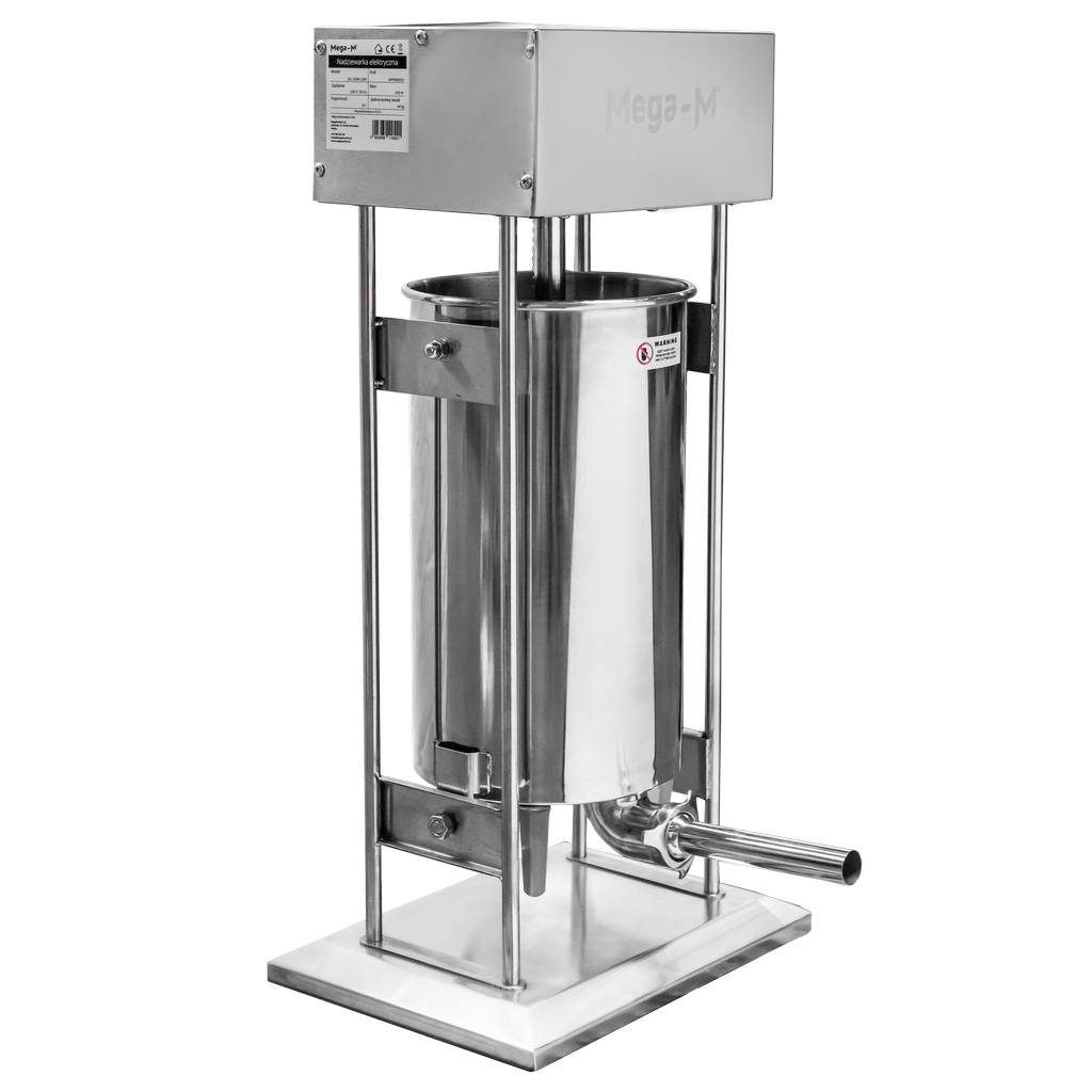 Mega-M insaccatrice elettrica 25L 350W inox 4 imbuti