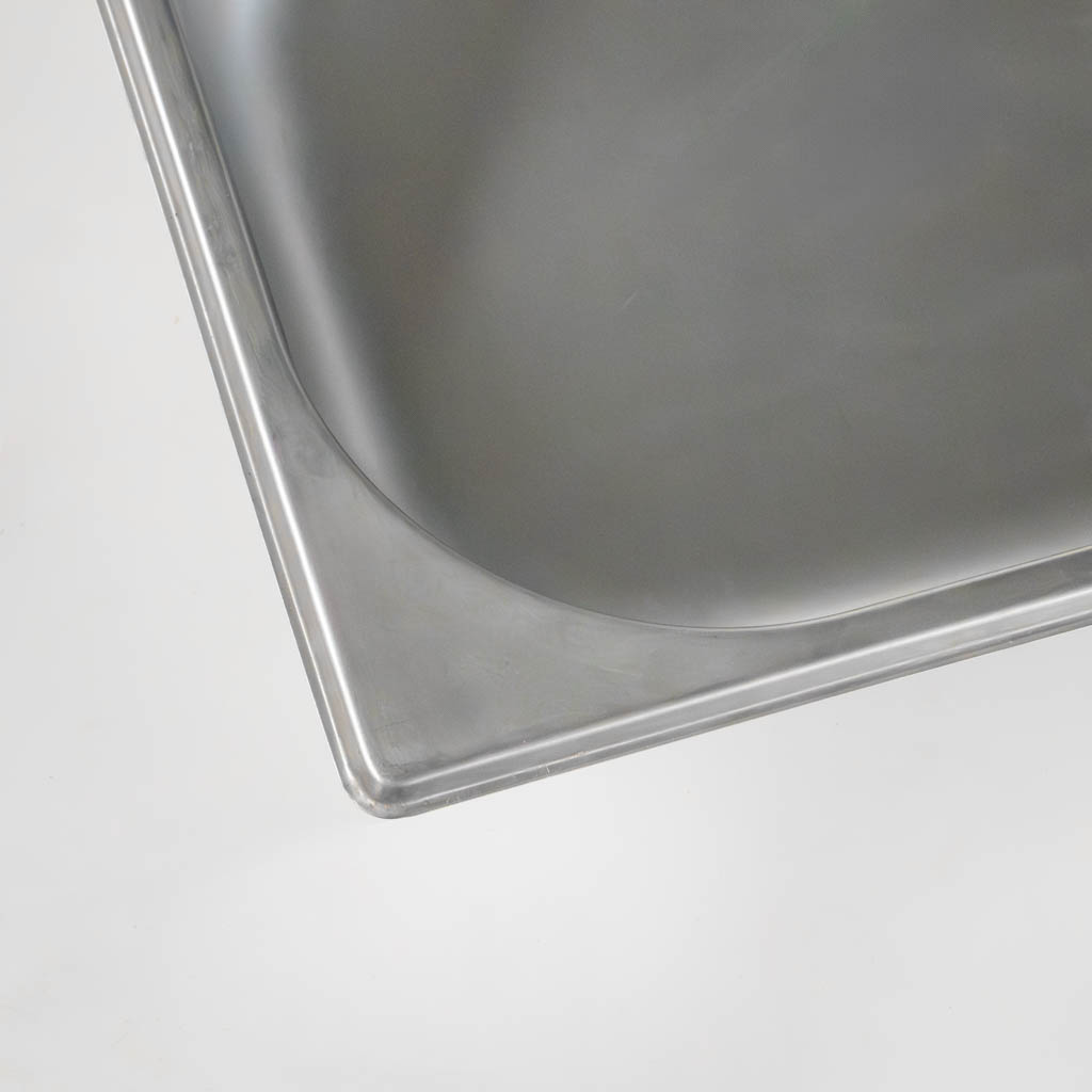 Bacinella GN 1/2 32,5x26,5x6,5 cm inox usata