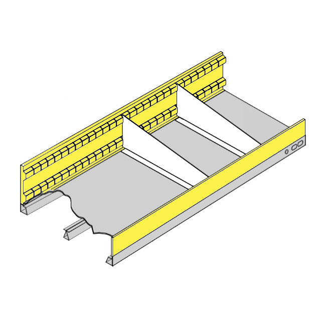 Agosistem Bizzotto coppia sponde ripiano zincate H10/20