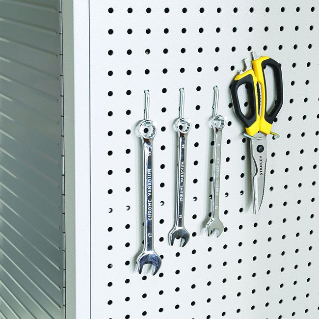 Seville Classics UltraHD armadio acciaio granito 61 cm