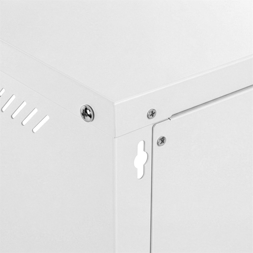 NETBERG BASIC 12U Armadio Rack 19" Muro Grigio 60x40
