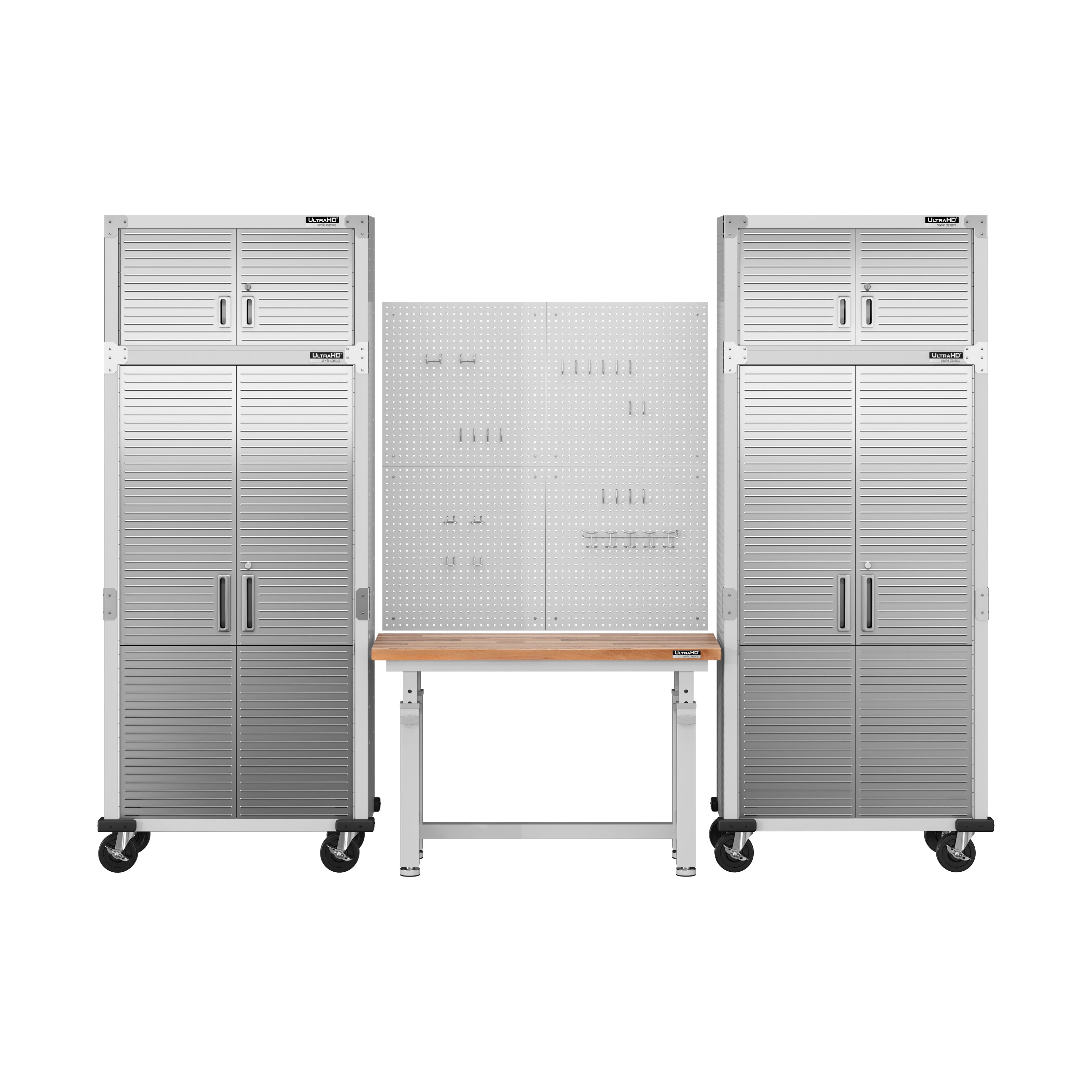 Seville Classics UltraHD UHDK20467 armadio garage 7 pezzi granito acciaio