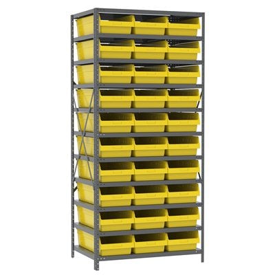 Akro-Mils AS2479014 scaffalatura metallo 11 ripiani 30 box