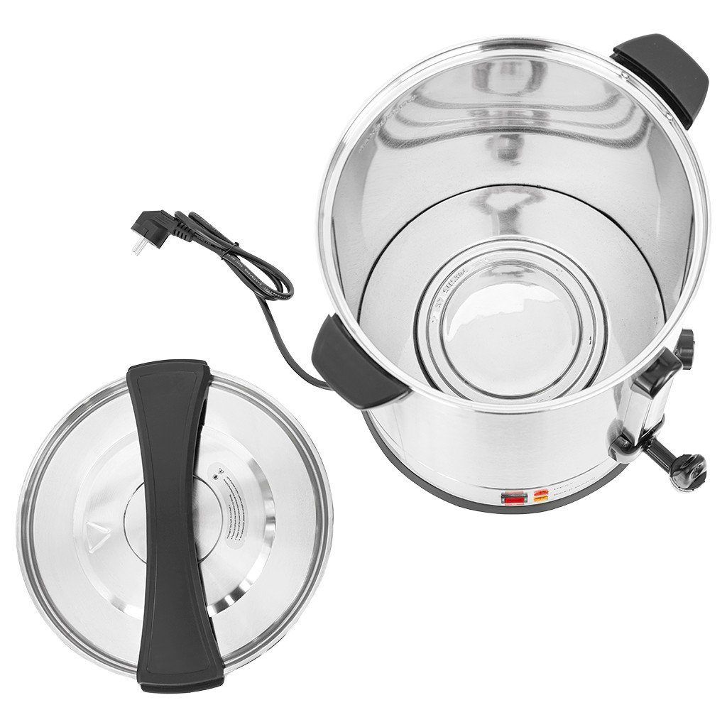 Mega-M Bollitore Acqua Professionale 20L 2800W Acciaio