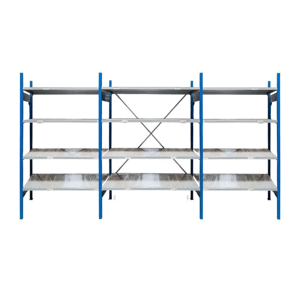 Stow scaffale magazzino 12 ripiani 200x400,5x60 cm 100 kg