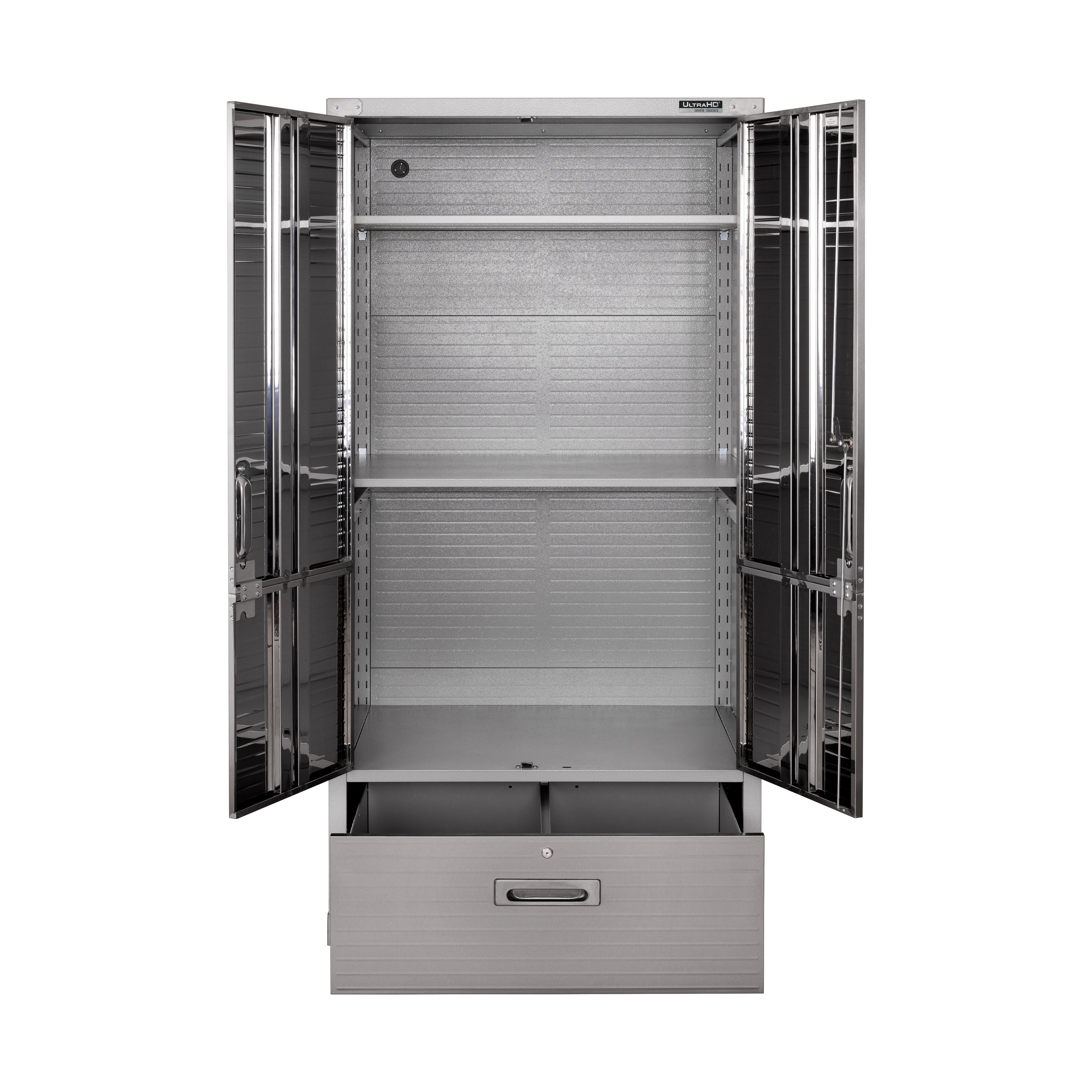 Seville Classics UltraHD UHDK16259B Armadio Metallo Granite con Cassetto