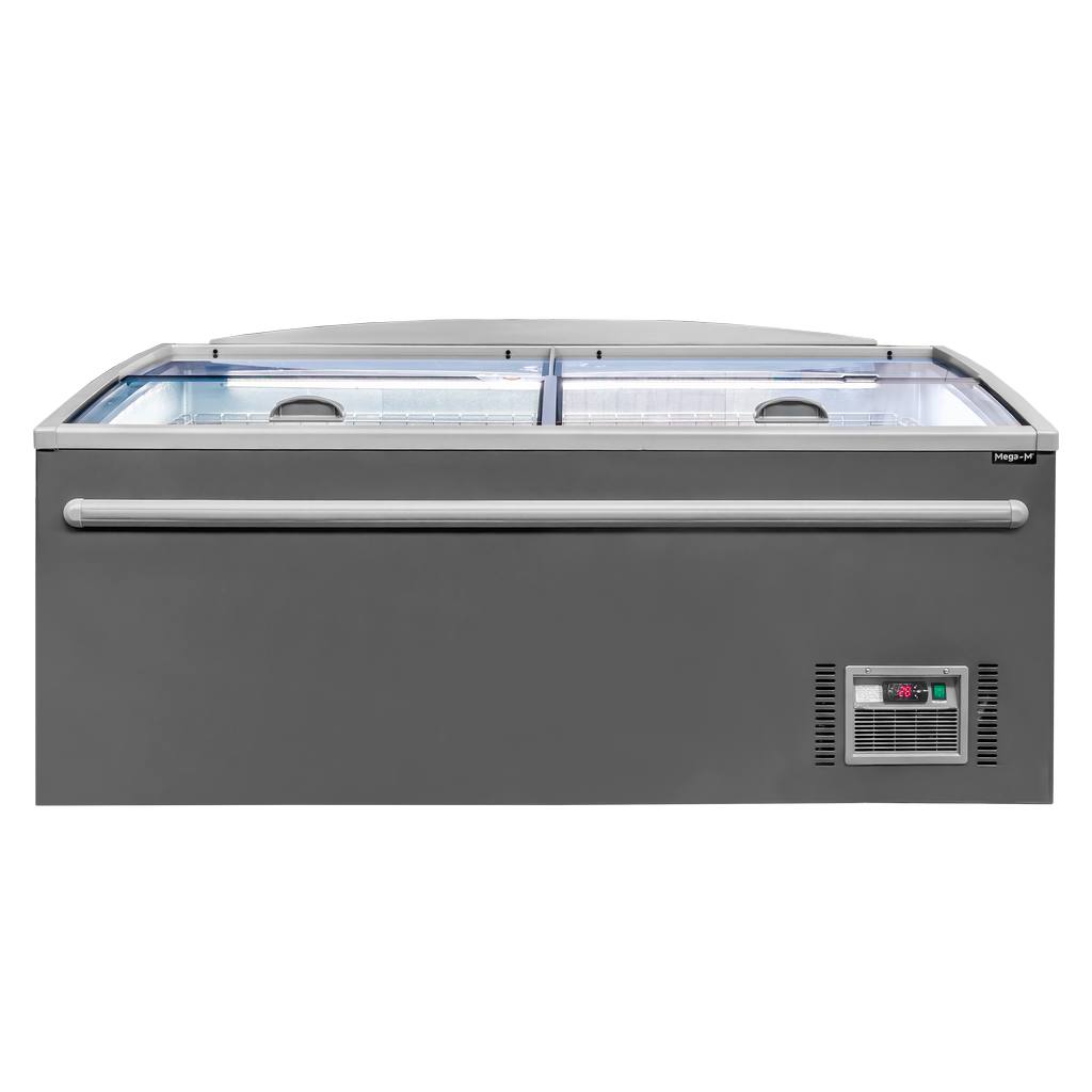 Mega-M OZI i185 Congelatore Pozzetto Vetrina 437 L NoFrost