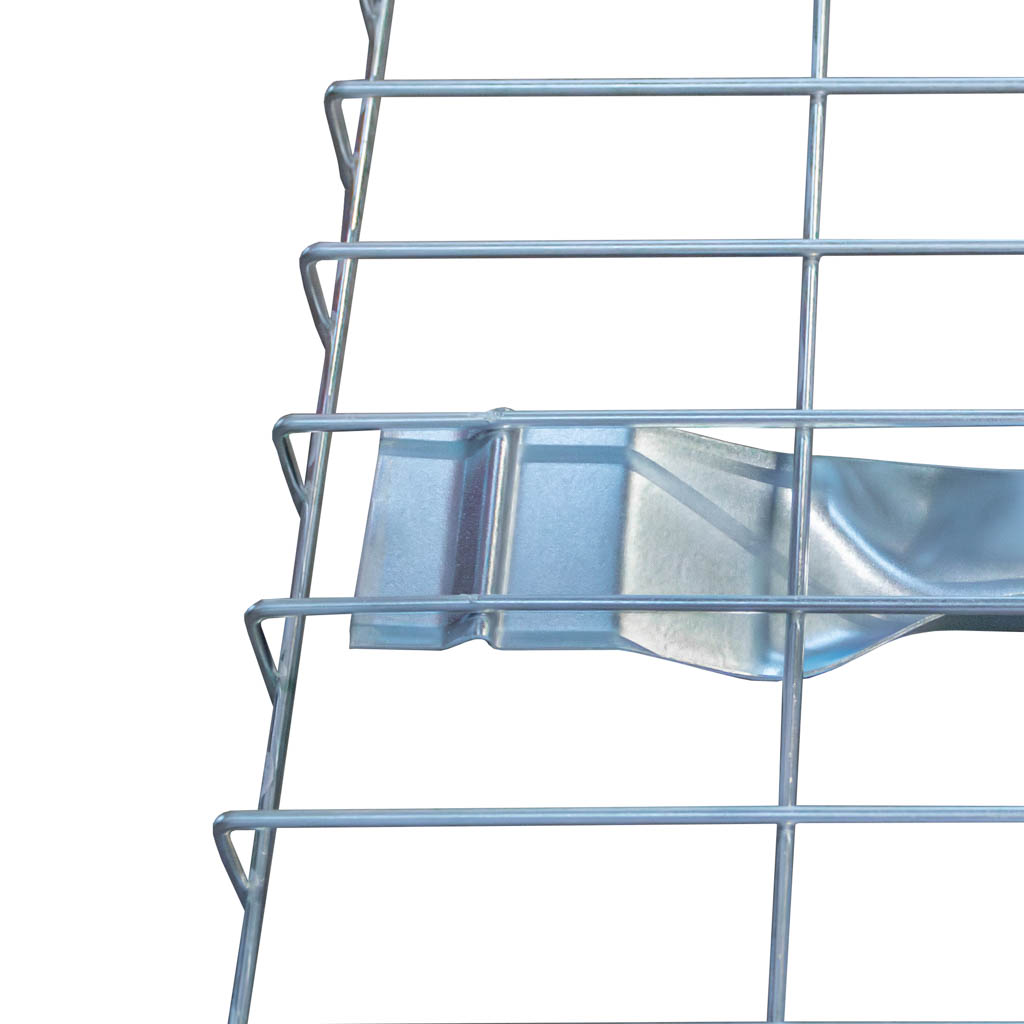 Mecalux divisorio rete zincata 50x20 cm per scaffale M7