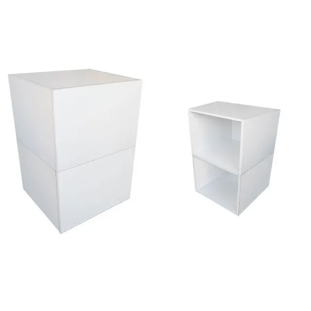 Agosistem H&D Banco 60 banco legno 60x60 cm bianco