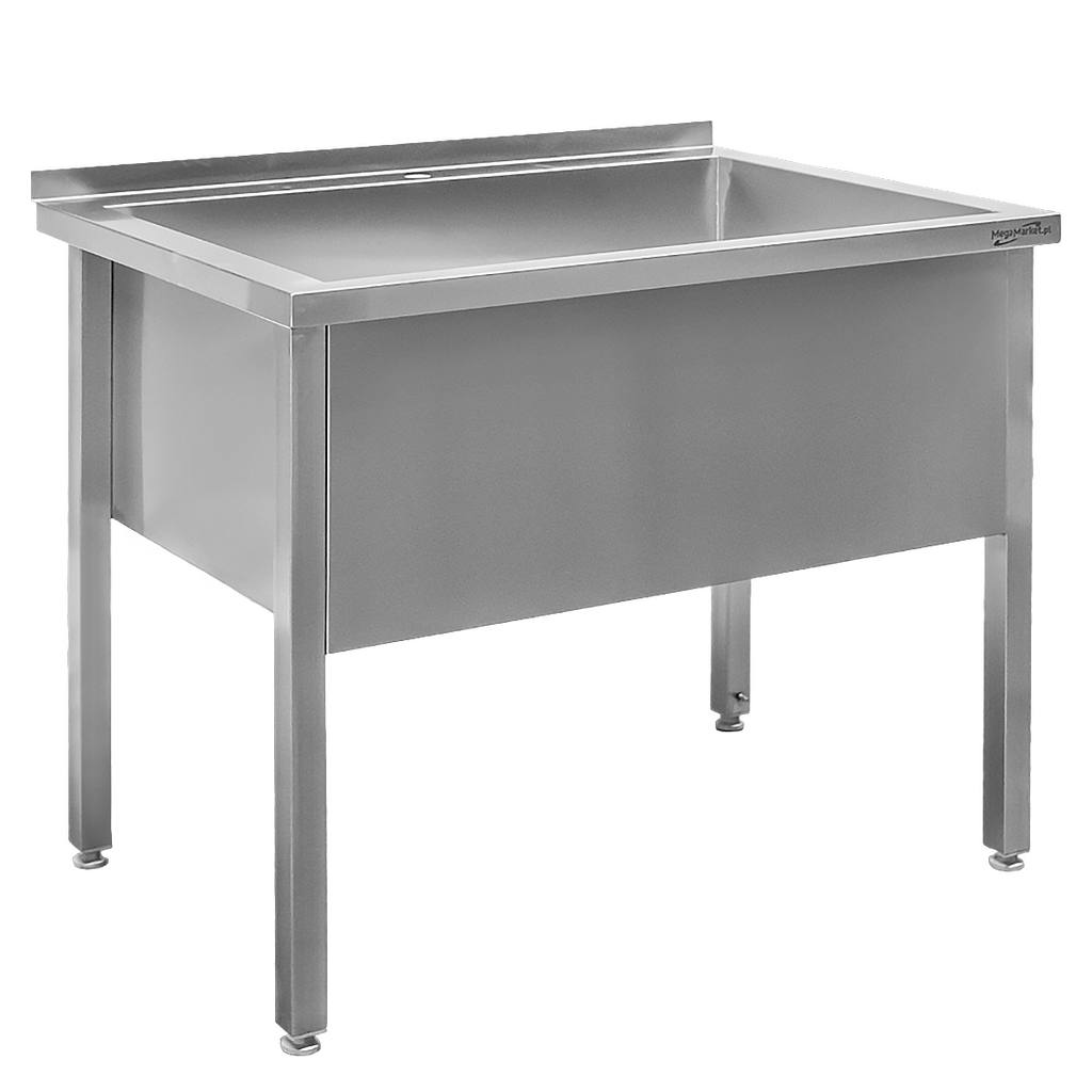 Mega-M 120x70x85 lavello inox 1 vasca saldato
