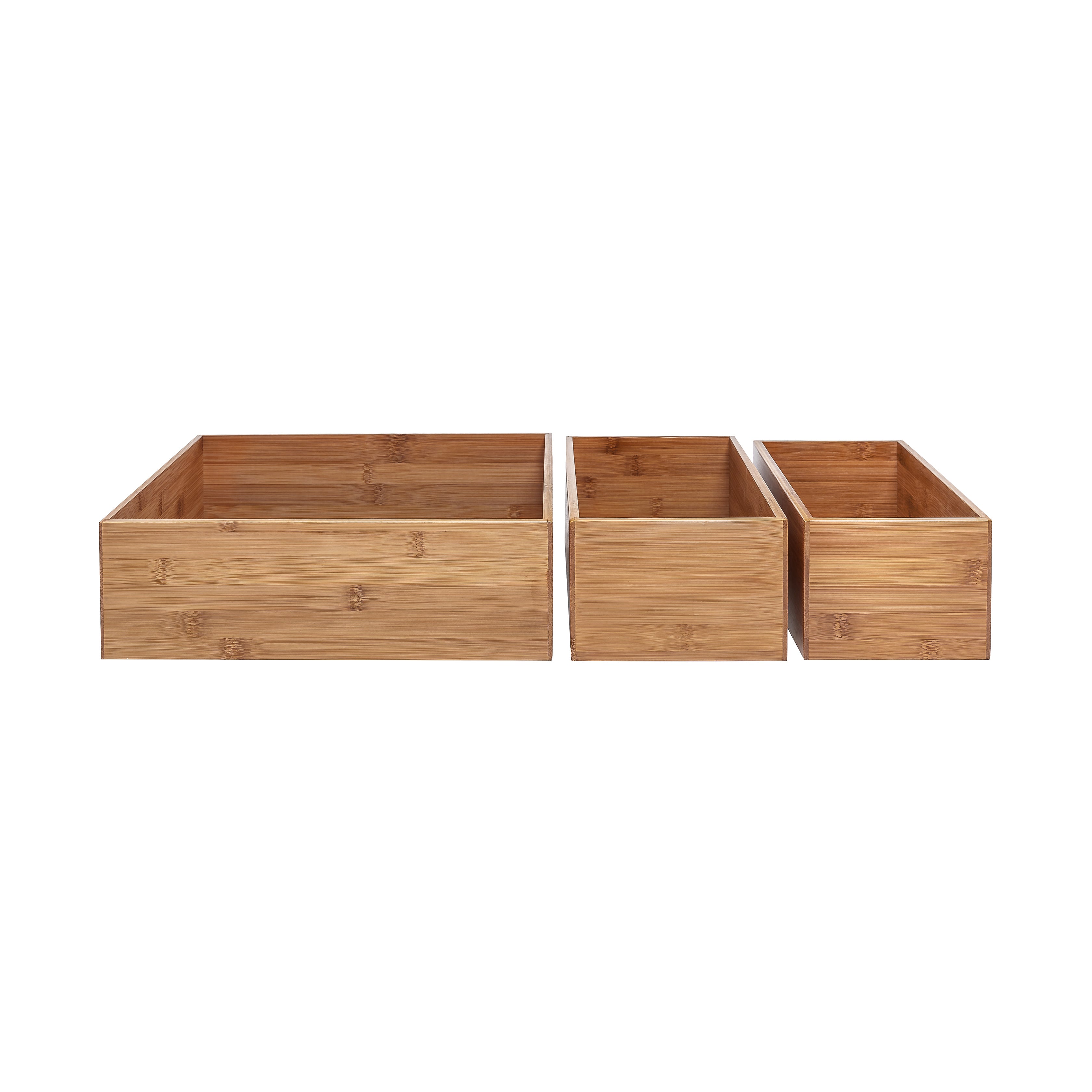 Seville Classics set 5 scatole bamboo organizer