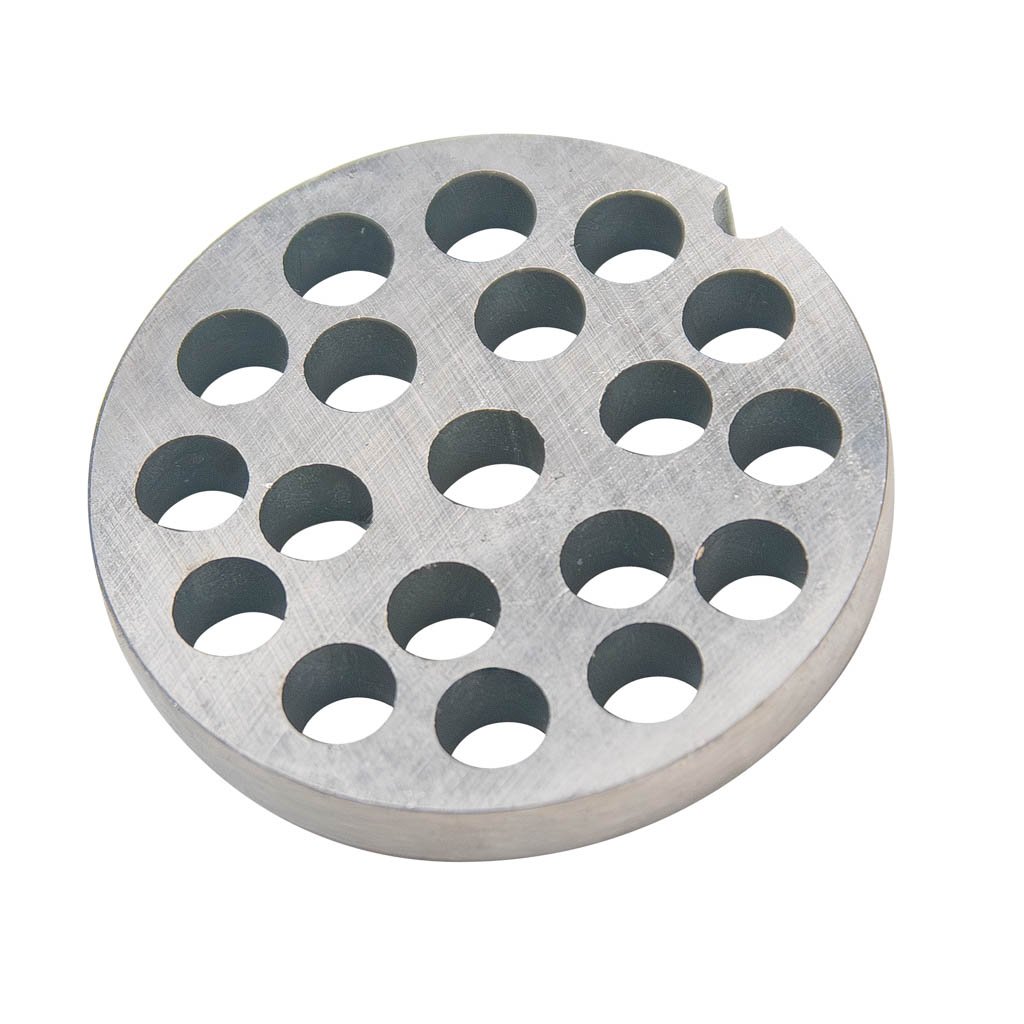 Mega-M piastra tritacarne HR-12 foro 10 mm acciaio inox