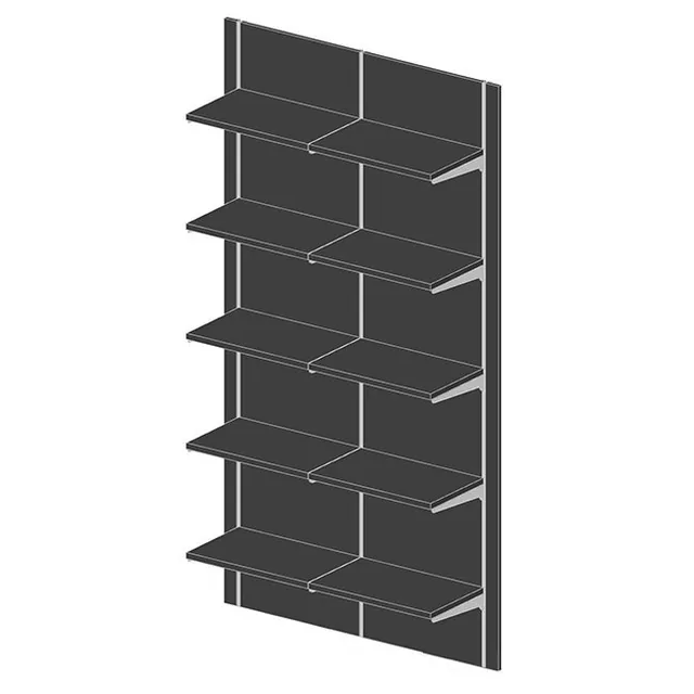 Agosistem Sistema 58 Kit 06 parete L130 cm legno