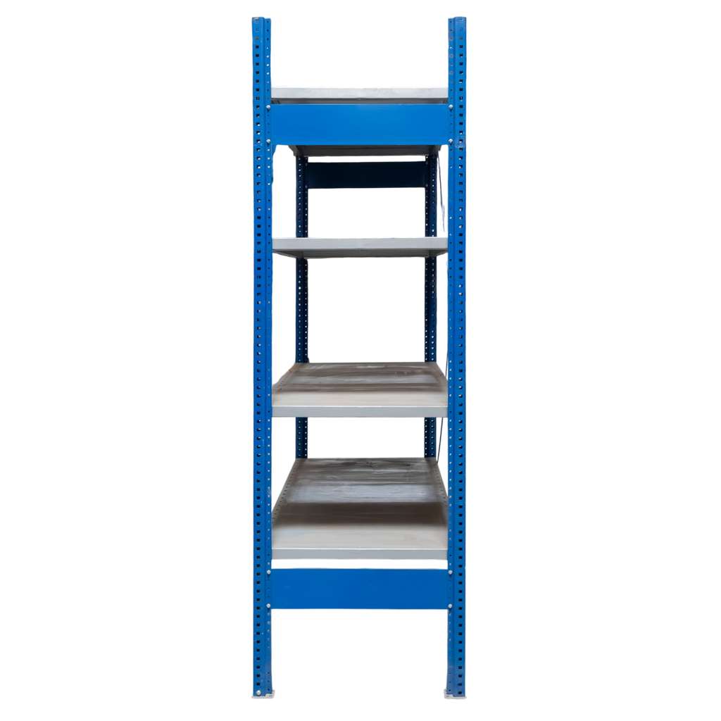Stow scaffale magazzino 8 ripiani 267x60x200 cm portata 100 kg