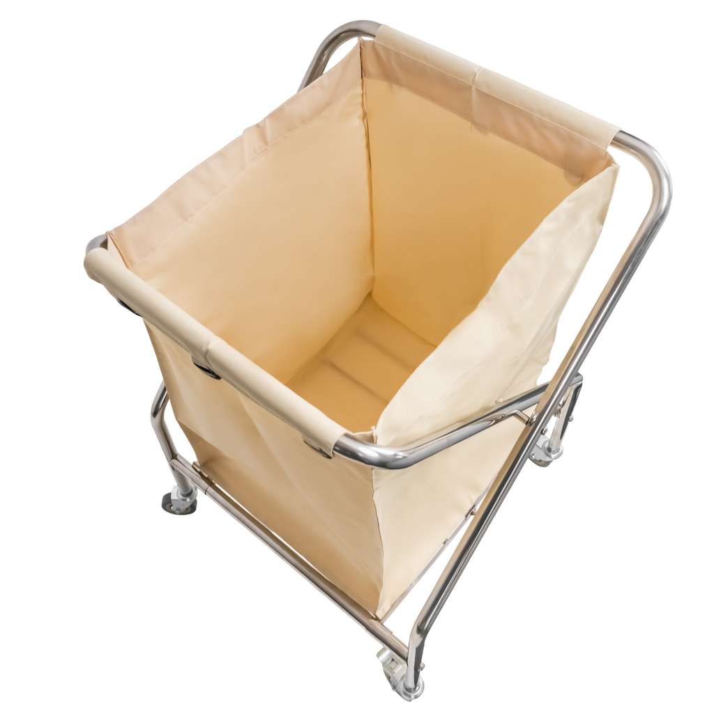 Mega-M Carrello Portabiancheria Hotel 350 L Beige 62x60x95