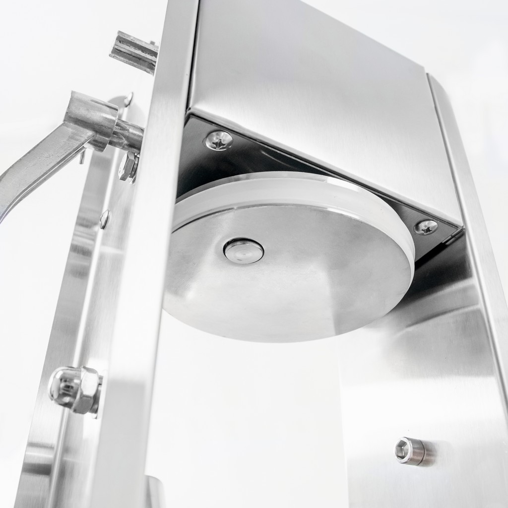 Mega-M insaccatrice manuale verticale 5 L inox 4 imbuti