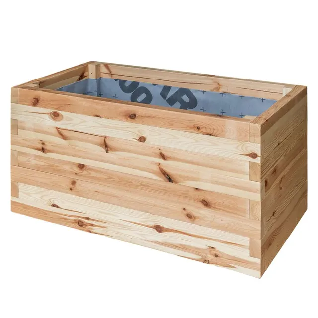 Mega-M fioriera legno rettangolare 120x60x74 cm