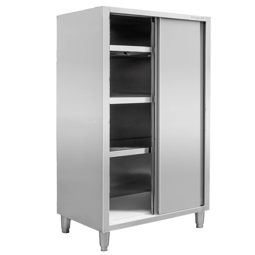 Mega-M 100x50x180 cm armadio gastronomico inox 2 ante
